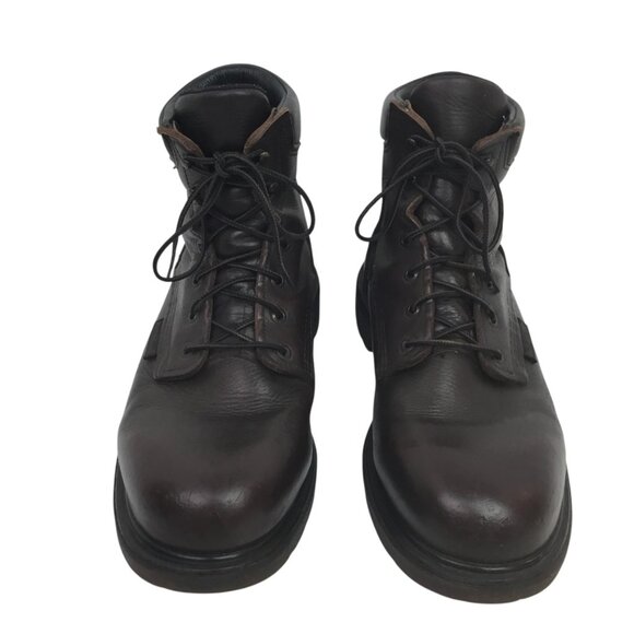 Red Wing Shoes 606 SuperSole Waterproof Mens 11.5 Oil & Slip Resistant Leather W - Picture 2 of 12